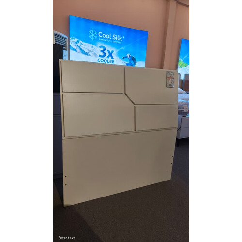 XZH-03 SINGLE BED 0.9X1.9M WHITE